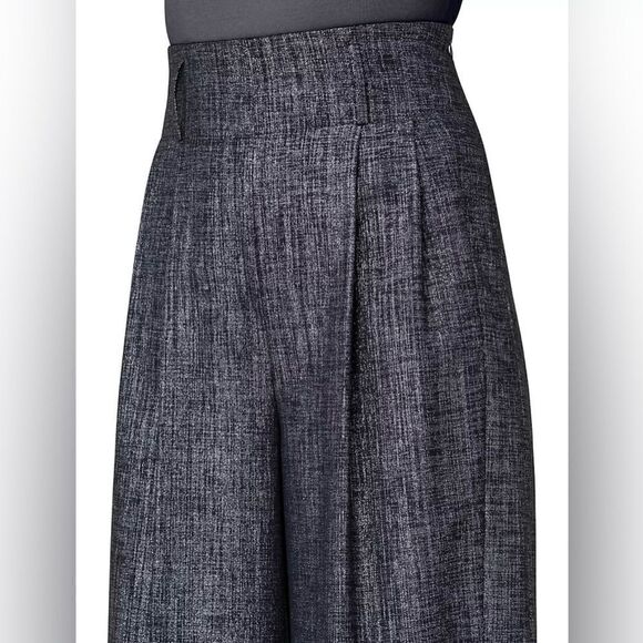 NWT Akris punto Florina Metallic Pants size 12 - Picture 5 of 11